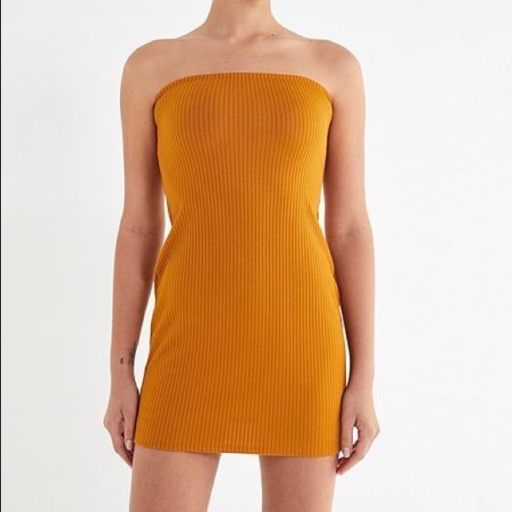 LAST CHANCE UO Heather Rib Knit Tube Dress NWT